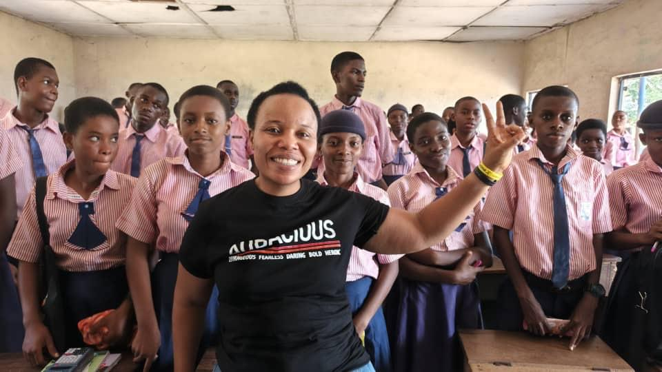 Youth Financial Mentorship and classroom session with secondary school students